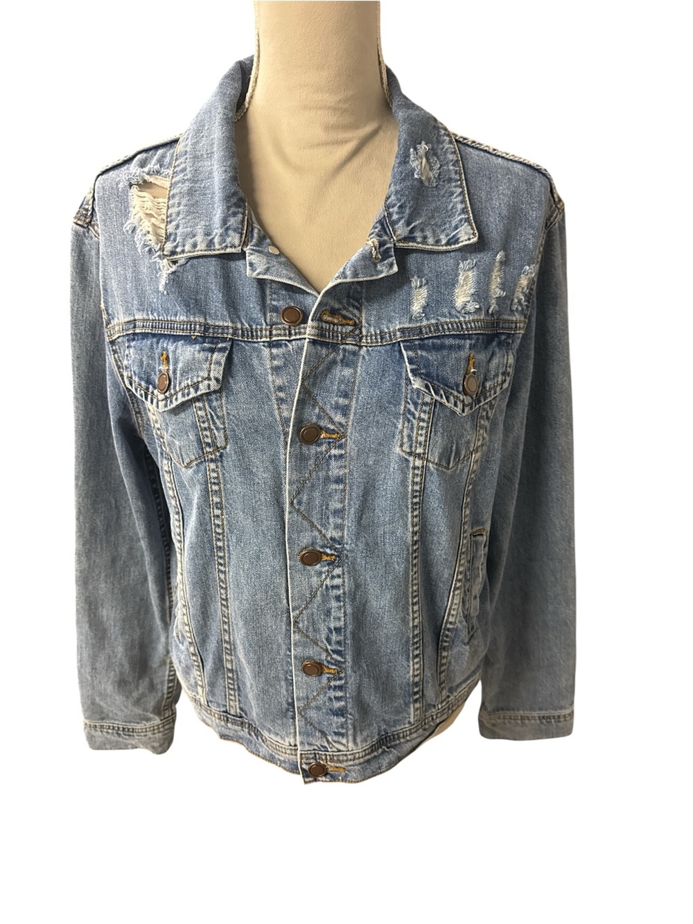 PPLA Denim Jacket - 100% cotton